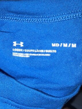 Under Armour Royal Blue Loose Fit T-Shirt